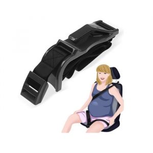 Ceinture Femme Enceinte  Ceinture Grossesse Femme Enceinte pour les Mamans Protection du Ventre - Noir Cadeau Femme Enceinte