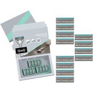 Quattro Titanium Sensitive Lames de rasoir homme x 12