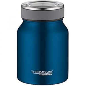 TC FOOD JAR 050 l bleu saphir mat récipient isotherme pour nourriture en acier inoxydable 9 h chaud/14 h froid récipient