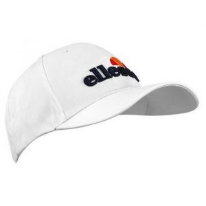Casquette - Ellesse - Blanche - 100% Coton - Taille Unique - Visière Incurvée