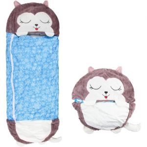Sac de Couchage Enfant Sac Couchage Enfant Pillow 2 in 1 Sac Couchage Coton Enfant pour Garçon ou Fille