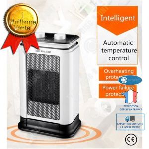 INN® Radiateur électrique chauffage soufflant salle de bain sortie dair salon chambre chaleur économique automatique