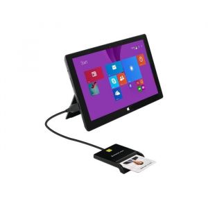 IOGEAR USB Smart Card Reader Lecteur de carte SMART USB