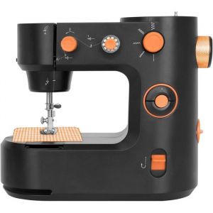 Mini machine &agrave; coudre avec table coulissante machine &agrave; coudre &eacute;lectrique portable avec lumi&egrave;re LED id&eacute;ale pour les v&ecirc;tements DIY