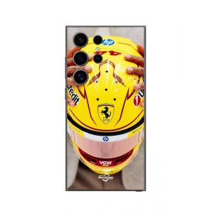 Coque de téléphone - Ferrari - Samsung Galaxy S25 Ultra - Souple - Silicone - Hamilton 44