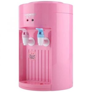 Distributeur deau - Électrique - Mini Fontaine à Eau - Rose - Pour Bureau - Eau Chaude/Froide