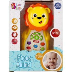Jouet - BAM BAM - NK-743 - T&eacute;l&eacute;phone musical - Multicolore - Pour enfants &agrave; partir de 18 mois