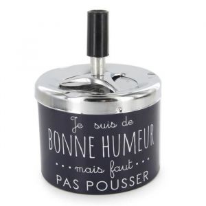 Cendrier poussoir avec message - Couleur al&eacute;atoire 123 cm