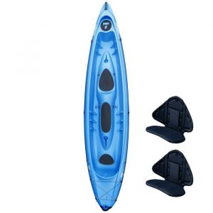 Kayak Rigide avec 2 dossier - TAHE - Tobago Pack - 2 Adultes + 1 Enfant