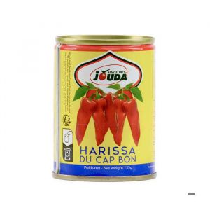 Harissa Jouda de Tunisie en bo&icirc;te fer 1/6 - Bo&icirc;te de 135g