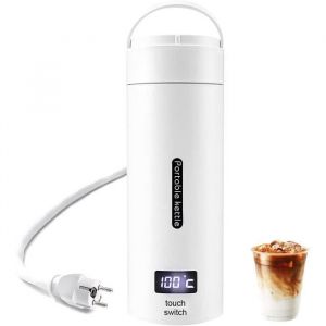 Bouilloire de Voyage Mini Bouilloire Electrique Portable Bouilloire &eacute;lectrique Compacte de 05 litres et 300 W