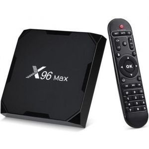 X96 Max Android 8.1 TV Box 4K Boîtier TV 【4GB RAM+32GB ROM 】 USB 3.0 BASKER Smart TV Box Android Box