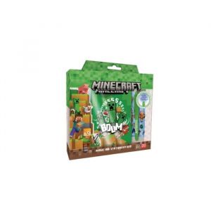 Kids Euroswan Minecraft Agenda verrouillable avec stylo magique - Encre invisible UV - Id&eacute;al pour les fans