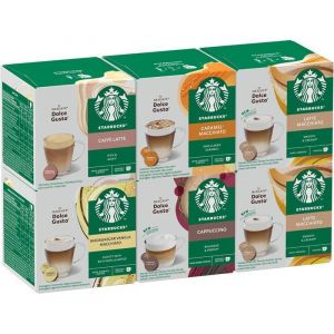 Pack Variété Café Gourmand By Nescafé Dolce Gusto Capsules De Café 6 X 12 (72 Capsules) - Exclusivité