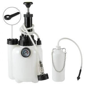 Outil De Purge De Frein Voiture 3L Avec Manom&egrave;tre Pompe Manuelle De Remplacement Liquide De Frein Hydraulique R&eacute;servoir Pression