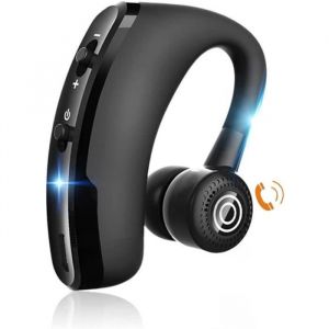 Oreillette Bluetooth sans Fil en Voiture Kit doreillette Bluetooth avec Micro CVC 6.0 - 280H dAutonomie Casque découte sans[495]