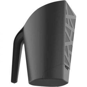 Pelle à granulés XL - EDA -  Jura Montania - 24 L - Pour 15 kg de Pellets - 193 x 165 x H. 219 cm - Noir