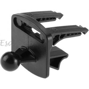 Noir Support Fixation Stand Mount Grille A&eacute;ration Voiture Pour GPS Garmin Nuvi-keeper