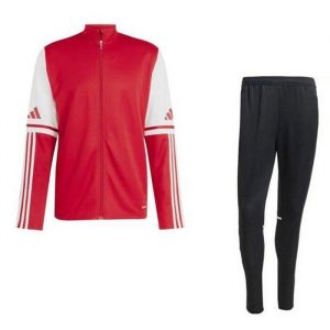 Jogging Homme Adidas Rouge et Noir 100% Recycl&eacute;