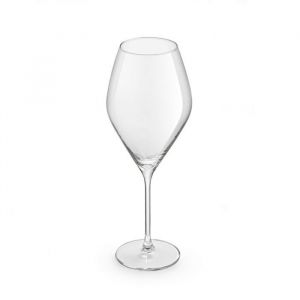 Lot de 6 Verre &agrave; vin d&eacute;gustation DOWEE verre &agrave; pied en forme de tulipe 34cl - Dimension : 7x23cm
