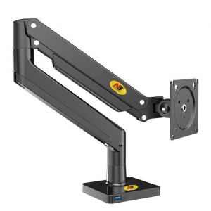 NB G45 – Support de bureau ergonomique professionnel robuste pour écrans LCD 22-40 pouces