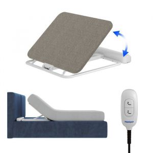 FlexiSpot Sommier &Eacute;lectrique R&eacute;glable 0&ndash;60&deg; Moteur Puissant et Silencieux Cadre en Acier Stable avec Barre Anti-Glissement Gris