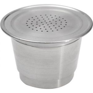 TEMPSA Capsule Rechargeable R&eacute;utilisables Acier inoxydable Pour Nespresso