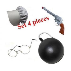 Set de Déguisement Ma Dalton 4 pièces