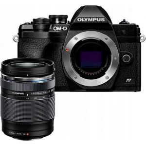 Appareil photo hybride - OLYMPUS - OM-D E-M10 Mark IV - 20 M&eacute;gapixels - 4K - Noir