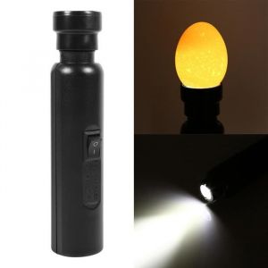 Mire oeuf à LED à haute intensité lumière Egg Candler Candling Lampe pour Vérifier l’incubation d’oeuf ABI