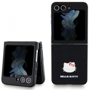 Coque pour Samsung Galaxy Z Flip5 - Hello Kitty - black