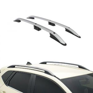Rails de Toit Barres Set Cross Rail TURTLE CROWN pour VOLKSWAGEN TOUAREG 7L 2002 2003 2004 2005 2006 2007 2008 2009 2010 SUV Argent