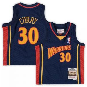 Maillot NBA Stephen Curry Golden State Warriors 2010 Mitchell & ness Hardwood Classic Pour B&eacute;b&eacute; -Mitchell & Ness- Taille :12 mois