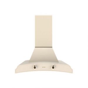 Gorenje Classico DK63MCLI Hotte hotte d&eacute;corative largeur : 60 cm profondeur : 50 cm evacuation & recyclage ivoire