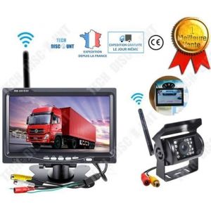 Cam&eacute;ra de recul sans fil voiture &eacute;cran gps auto camion camping car universel mod&egrave;le filaire gps embarqu&eacute; accessoire