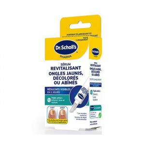 Dr. Scholl&#039 s Sérum Revitalisant Ongles Jaunis Décolorés ou Abîmés Triple Action 10ml