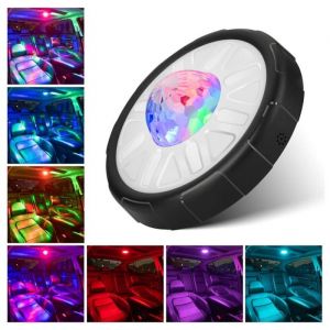 Led USB Voiture Éclairage Intérieur de Voiture RGB 12 Couleurs de Voiture Tactile Mené Lampe pour Coffre de Voiture Boat Caravane