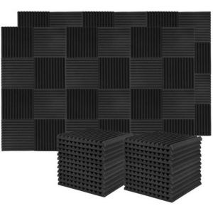 60 PièCes SéRies Mousse de Studio DIsolation Phonique de Panneau DIsolation Phonique pour Panneau DIsolation Phonique de Mur