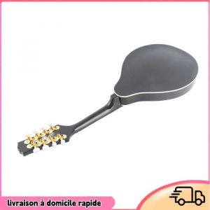 Dilwe mandoline de style A Instrument de Mandoline &eacute;lectrique Instruments de Musique pour Adultes Cordes de instruments