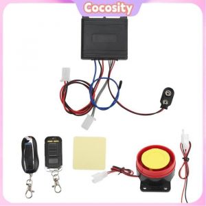 Cocosity alarme de vibration sans fil Cocosity Alarme de scooter Syst&egrave;me DAlarme de Moto sans Fil Alarme Antivol auto bluetooth