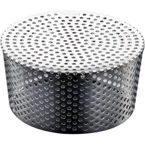 Crapaudine De Goutti&egrave;reFiltres De Grillage Goutti&egrave;re en Acier Inoxydable pour MaisonFoss&eacute; &Eacute;gout Grille Anti-90-145mm-B