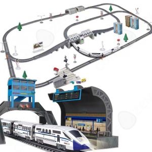 C Autorail 36m Environ ensemble de 50 pièces Train à grande vitesse Simulation élevée Sûr et durable Éducation interactive