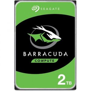 Disque dur interne 3.5 Seagate BarraCuda 2 To - SATA 6 Gb-s - 7200 RPM - 64 MB Cache