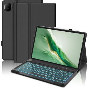 Clavier pour Honor MagicPad 2 WiFi Tablette 12.32024AZERTY Fran&ccedil;ais R&eacute;tro-&eacute;clair&eacute; Clavier Magn&eacute;tique Bluetooth sans Fil Etui