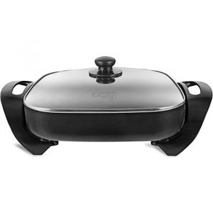 Plancha de Table avec Couvercle Anti-adhésive Amovible - Italian Design