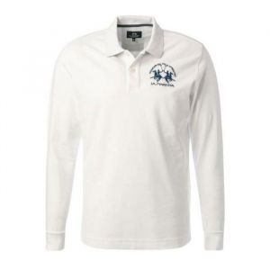 Polo La Martina - Blanc - Manches longues