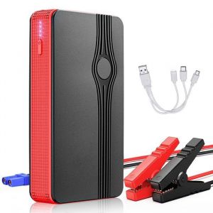 20000mAh Booster BatterieDémarrage de Voiture Booster Batterie Voiture Jump Starter avec Pinces de Sûreté Intelligentes