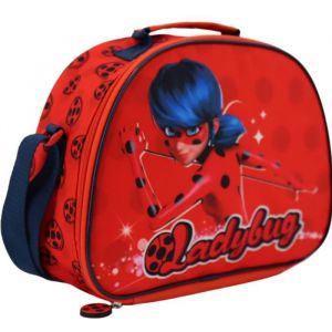 Sac goûter - LADYBUG - Miraculous Ladybug - Isotherme - Rouge - 25 CM