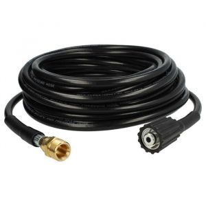 vhbw Tuyau de rallonge 15 m compatible avec Kärcher K5 K 444M-PLUS-EXKL K 490 M plus nettoyeur haute pression avec connexion M22
