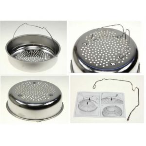 Panier vapeur rigide - SEB - Cocotte-minute - Inox - Compatible lave-vaisselle